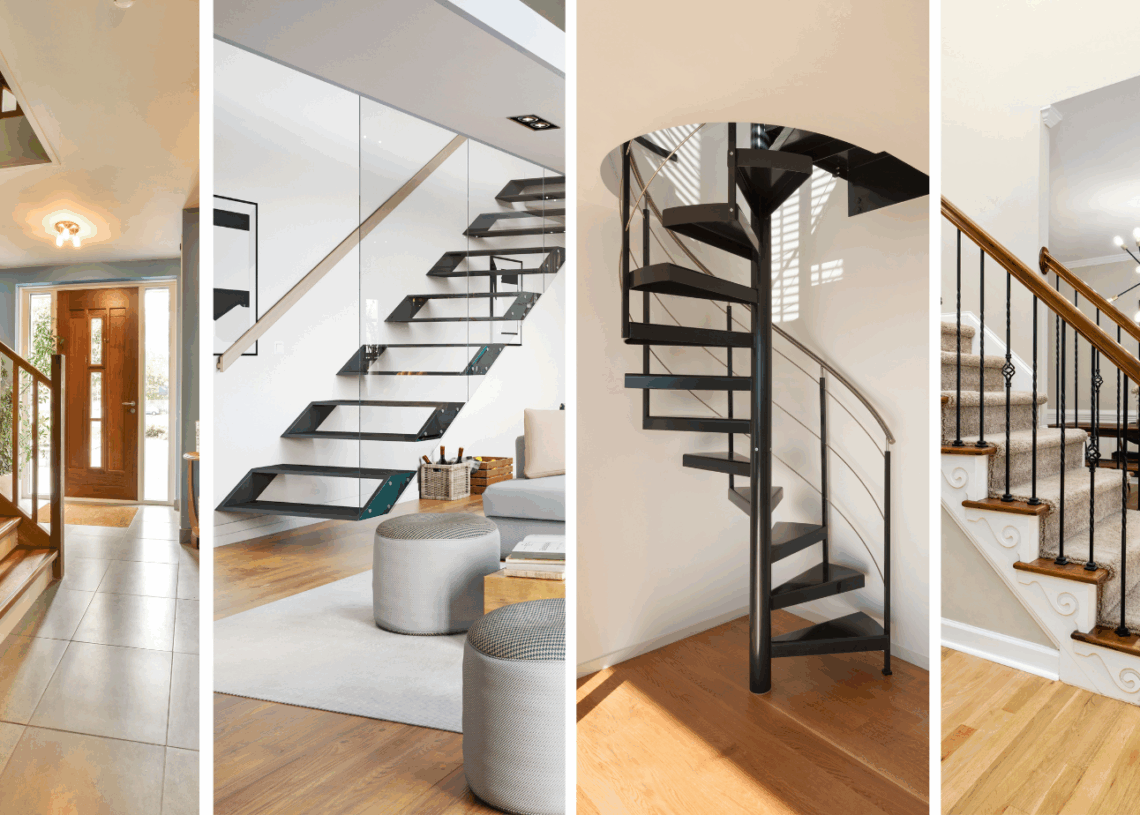 Types of Stairs in Buildings That You Need to Know When Building a House